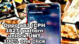 oppo a83 cph 1827 pattern unlock umt frp and language setting