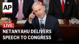 LIVE Netanyahu delivers speech before Congress