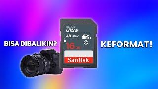 MASIH BISA Cara Kembalikan DataVideoFoto Yang Terhapus dari SD Card