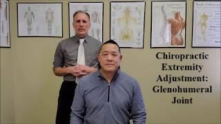 Chiropractic Extremity Adjustment Glenohumeral Joint