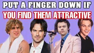 Put A Finger Down If You Find Them ATTRACTIVE  5 different stages