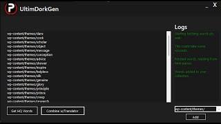 UltimDorkGen - Dork Generator Software