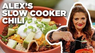 Alex Guarnaschellis Slow-Cooker Chili  The Kitchen  Food Network