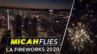 July 4th Fireworks 2020  Los Angeles Helicopter Flyover