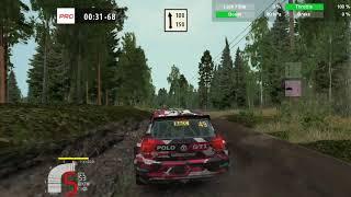 @AntoniiPomian #rbrpro #rally #ukraine  Replay + Onboard VW Polo GTI R5 #Humalamaki - 154.73