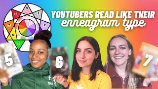 BookTubers Read Like Their Enneagram Type  Type 5 - Type 6 - Type 7