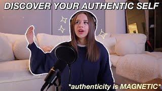 HOW TO DISCOVER YOUR AUTHENTIC SELF  the power of authenticity & not letting judgment get to you