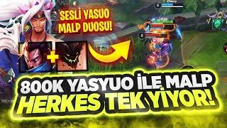 ADC YASUO MALPHİTE KOMBOSU İLE HERKESE TEK ATTIK SESLİ BOT PRE WİLD RİFT YASUO MALPHİTE KOMBO