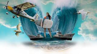 Surfing Digital Art Photoshop Concept Tutorial