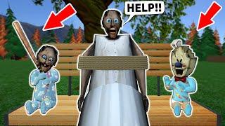 Granny vs mini Ice Scream vs mini Granny - funny horror animation 30 minutes with Granny