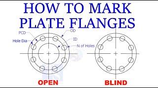 HOW TO MARK PLATE FLANGES