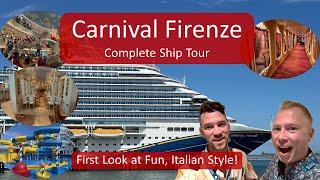Carnival Firenze Ship Tour Your First Look At Public Spaces On Board