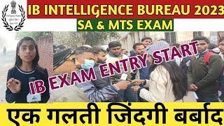 IB SA MTS Exam Analysis 2023   एक गलती जिंदगी बर्बाद IB SA MTS Exam Today Analysis