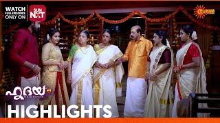 Hridhayam - Highlights of the day  17 Sep 2024  Surya TV