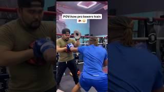 HOW PRO BOXERS TRAIN #proboxer