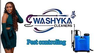 PEST CONTROL WITH WASHYKA CLEANERS