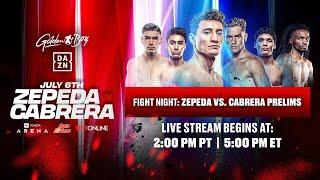 GOLDEN BOY FIGHT NIGHT  William “El Camarón” Zepeda vs. Giovanni Cabrera Prelims