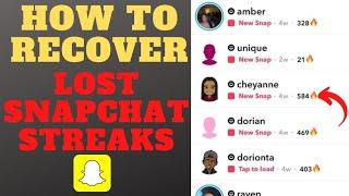 How to recover your lost Snapchat streak in 2022?