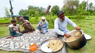 Alhamdulillah Monji Lgane ka kam Mukmmal Ho Gya  Chicken Pulao  Mubarak Ali Tour And Taste