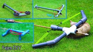 4 DIY Super Slingshot From PVC Pipe