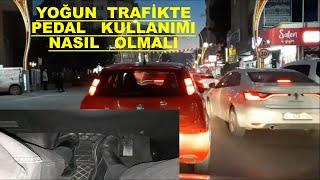 Yoğun Trafiğe Denk Gelmişken Pedal Kullanımını Anlatalım