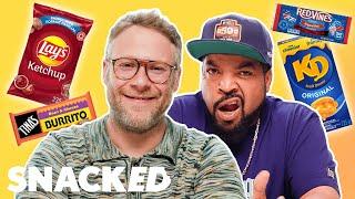 Seth Rogen and Ice Cube Swap Favorite Snacks  Snacked