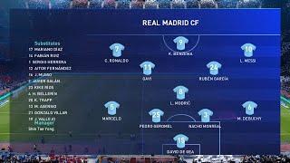 Master League PES Final Liga Champions Real Madrid VS Paris Saint Germain
