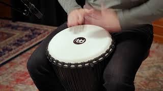 Meinl Percussion 12 Professional African Style Djembe African Queen Carving PROADJ4-L