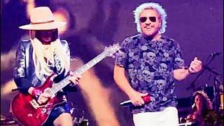 Sammy Hagar sings Aerosmith - Back in the Saddle Again - ft. Orianthi at Grammy Gala