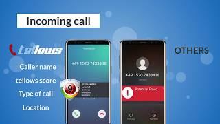 tellows App Caller ID & Blocker  Incoming call  Get Rid of Spam Calls Scam & Advertisement