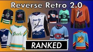 NHL REVERSE RETRO Jerseys RANKED 2022