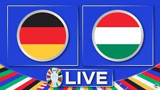  Deutschland - Ungarn  UEFA EURO 2024 GRUPPE A  Liveradio Watchparty