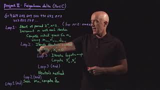 Project II Feigenbaum Delta Part C  Lecture 23  Numerical Methods for Engineers