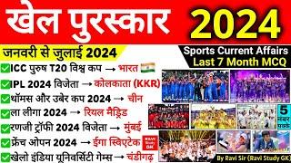खेल पुरस्कार 2024  Sports Awards 2024  Khel Puraskar 2024  Sports Current Affairs 2024