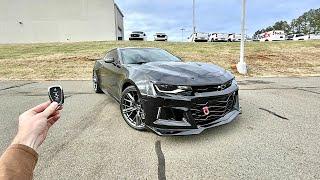 2023 Chevrolet Camaro ZL1 Start Up Exhaust Test Drive Walkaround POV and Review