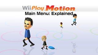 Wii Play Motions Main Menu Explained