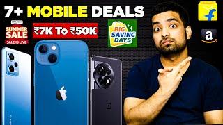 Top 7 Best Mobile Offers & Deals In Flipkart Big Saving Days & Amazon Great Summer Sale 2023