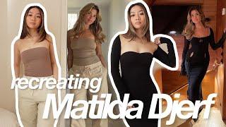 Recreating Matilda Djerf Outfits  Spring Outfits for 2022  Colleen Ho