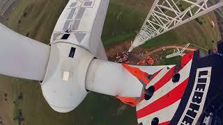 Johnson & Young Cranes Windfarm Maintenance