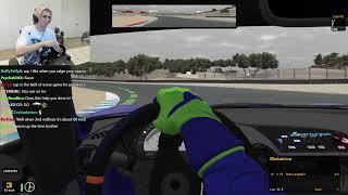 xQc Is Getting Better at iRacing