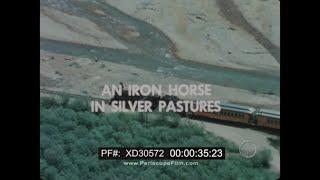 “DISCOVERY 66  IRON HORSE IN SILVER PASTURES ” DURANGO & SILVERTON NARROW GAUGE RAILROAD XD30572