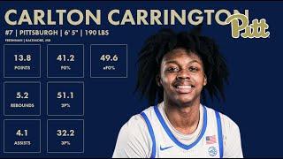 Carlton Bub Carrington - 2024 NBA Draft Scouting Highlights - Pittsburgh