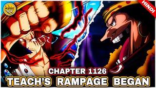 Blackbeards MASTERPLAN to Kill Shanks  One piece chapter 1126