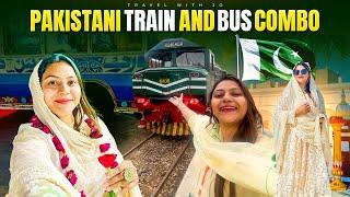 Indian Girl in Pakistan Pakistani Train & Pakistani bus Journey  Nankana Sahib to Kartarpur Sahib