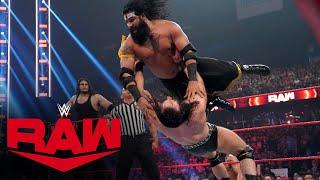 Drew McIntyre vs. Veer & Shanky – Handicap Match Raw Aug. 2 2021