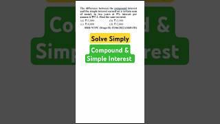 Shortcut tricks #78 Simple interest #rrbalp #rrbalp2024 #mathstricks #viral #easymaths #aptitude