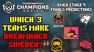 Which EU Teams Are Going to Dreamhack? OWCS EMEA Stage 4 Finals Predictions