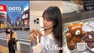 SUB tokyo diaries everyday routine ft. spring break fashion haul lots of food&place