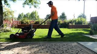 Toro Turfmaster real time mulching.