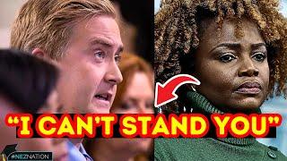 EXPLOSIVE Peter Doocy RIPS INTO Karine Jean-Pierre About Biden Cover Up MUST SEE